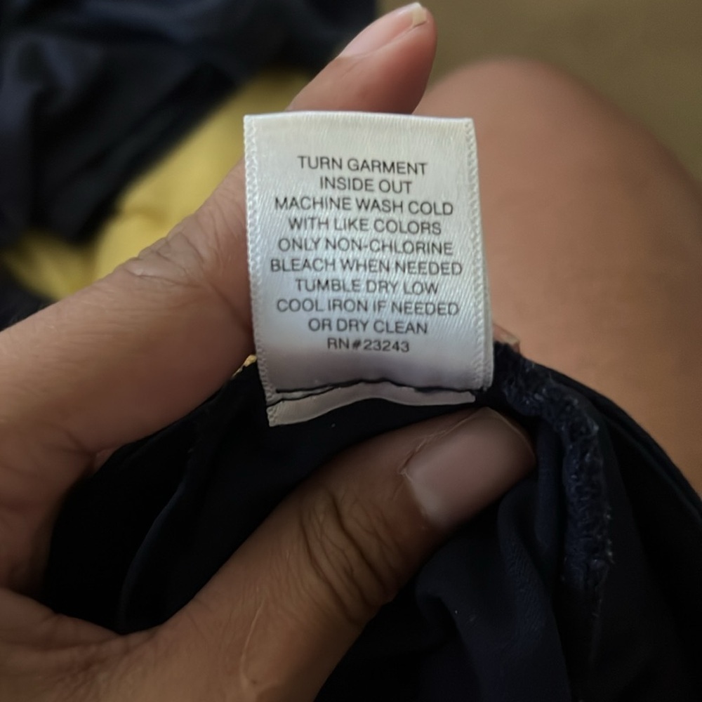 7th avenue New York and company navy petite bootcut dress pants - Picture 10 of 10